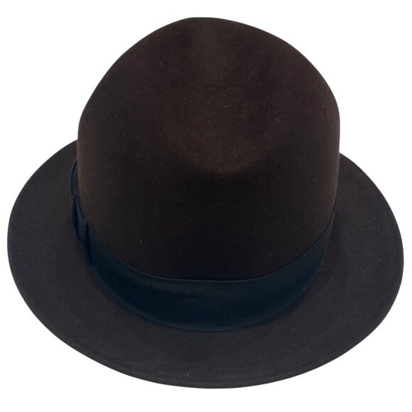 Optimo 100% Beaver Brown Trilby - Rare Find! Like new condition. - Picture 2 of 6